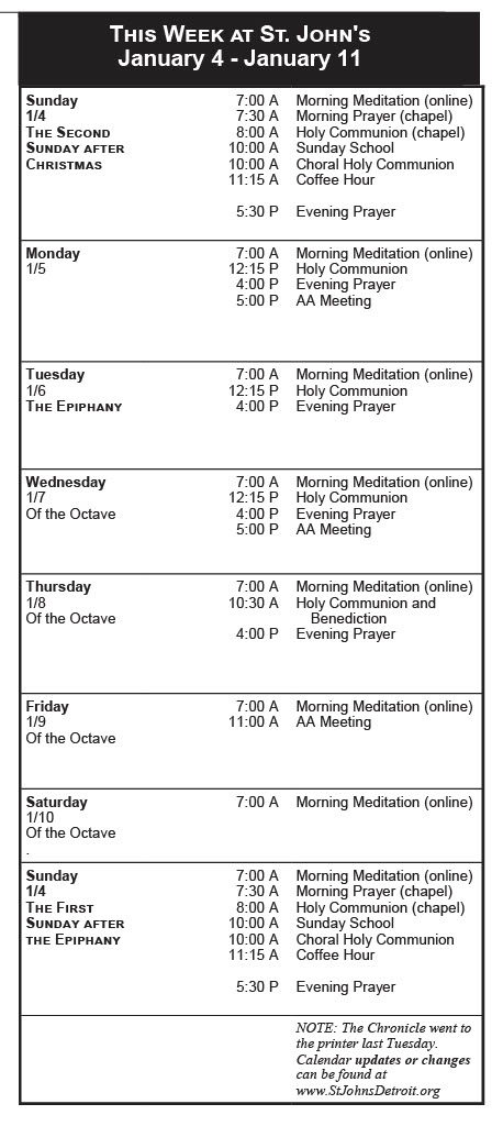 January 4 to January 11